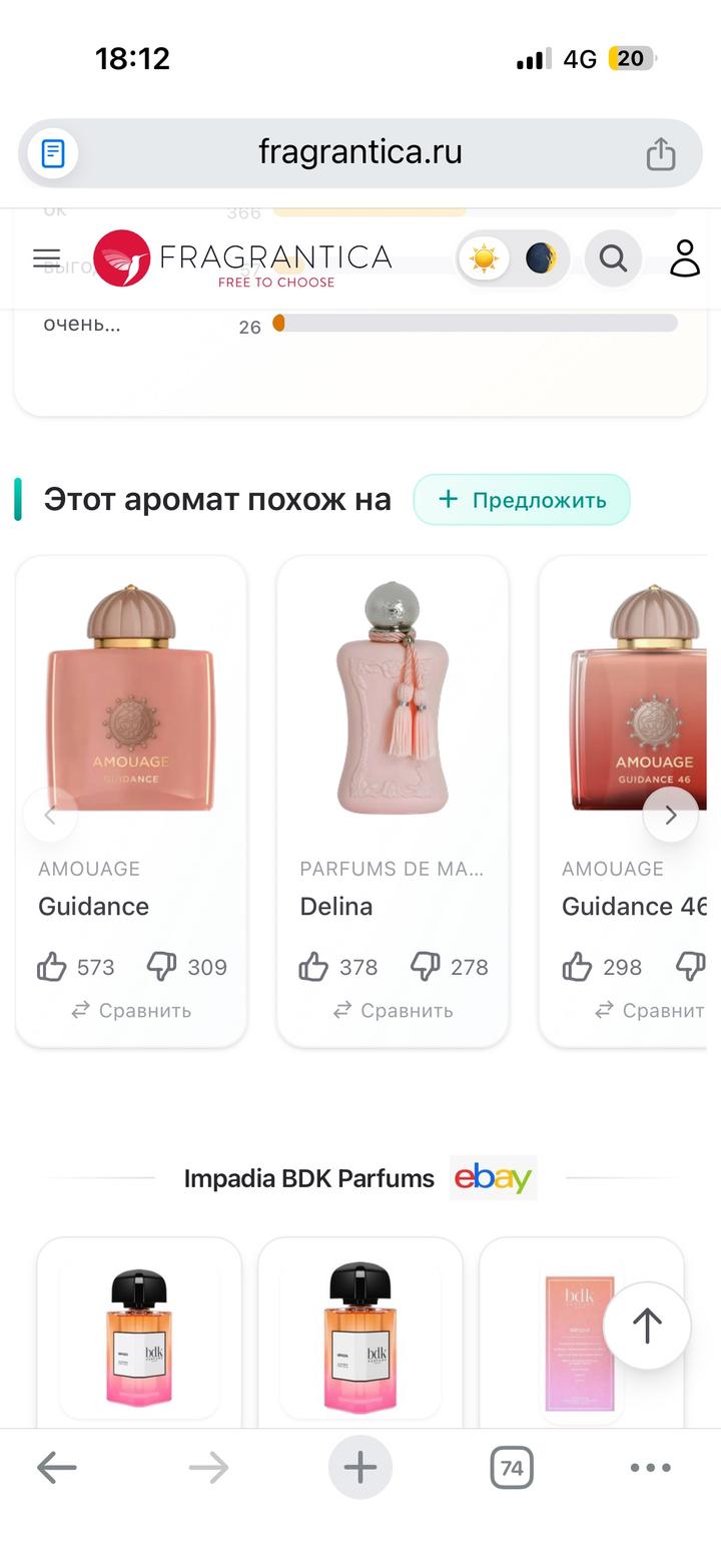 Impadia BDK Parfums 8мл