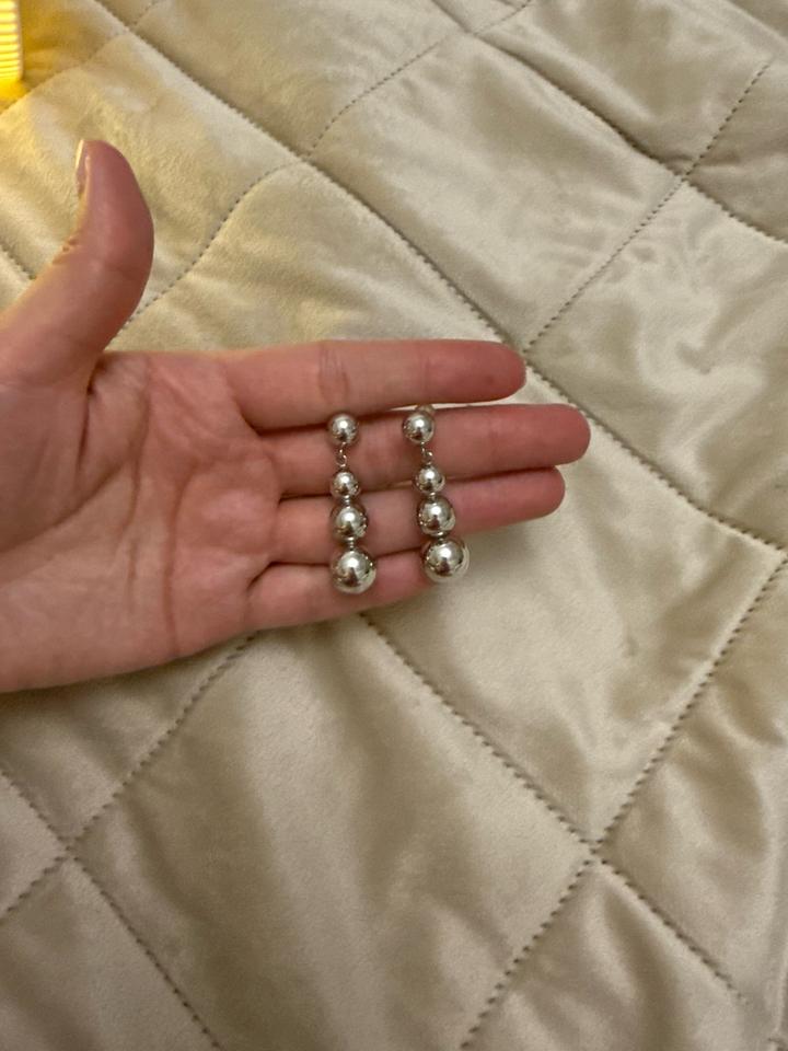 Серьги в серебре