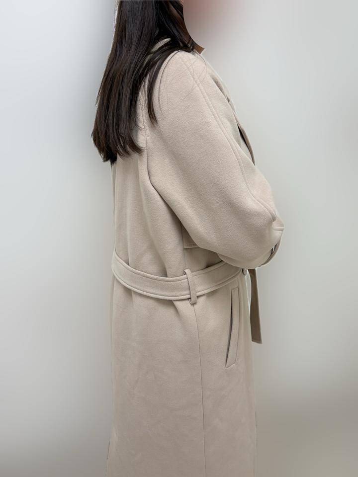 Пальто Mellisima бежевый