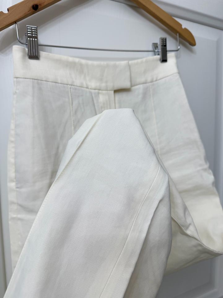Белые брюки Massimo Dutti