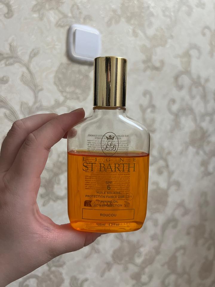 Продам масло для загара st Barth
