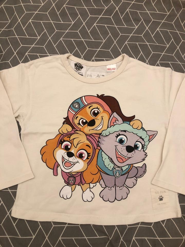 Zara Paw patrol 4 года 104 см