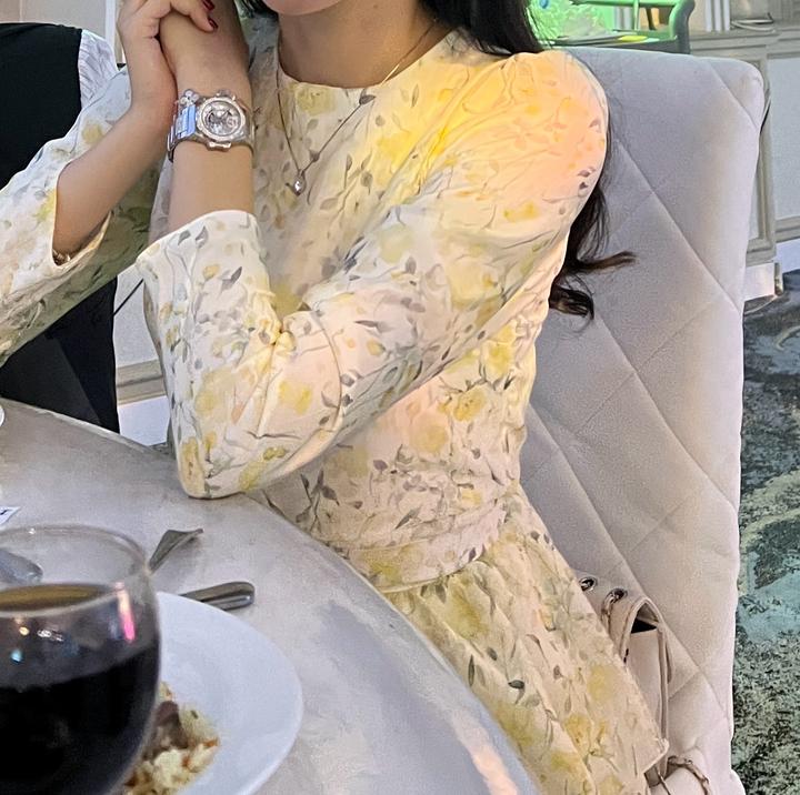 Желтое платье Altynym