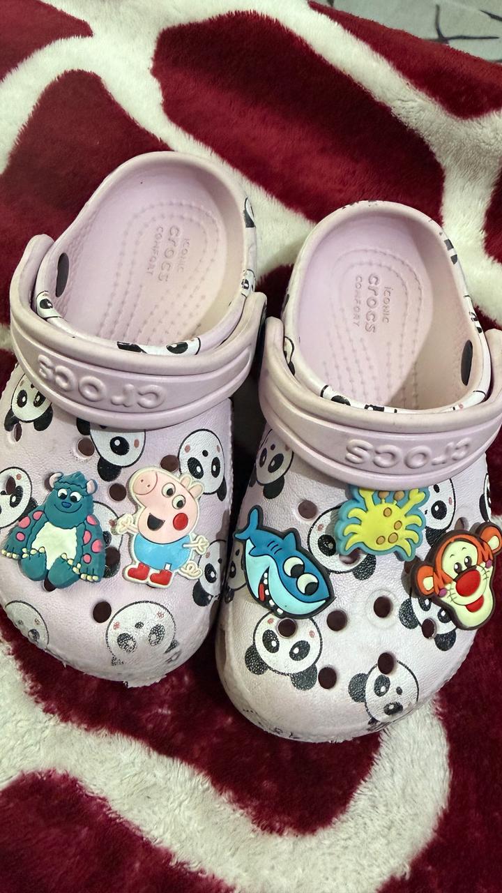 Crocs детские тапочки с8
