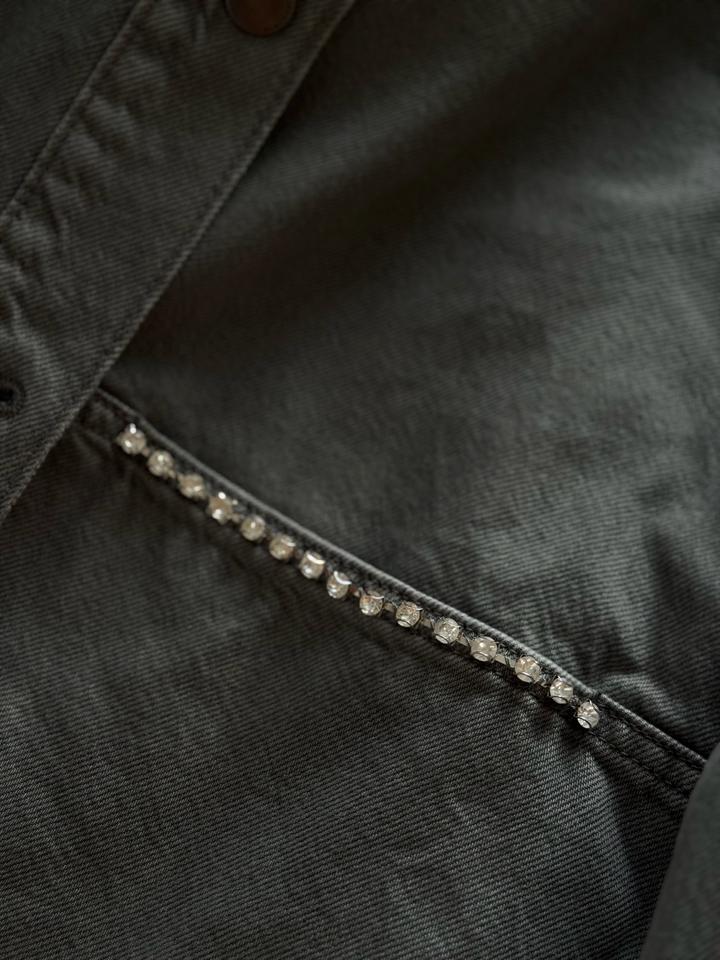 Zara джинсовая рубашка