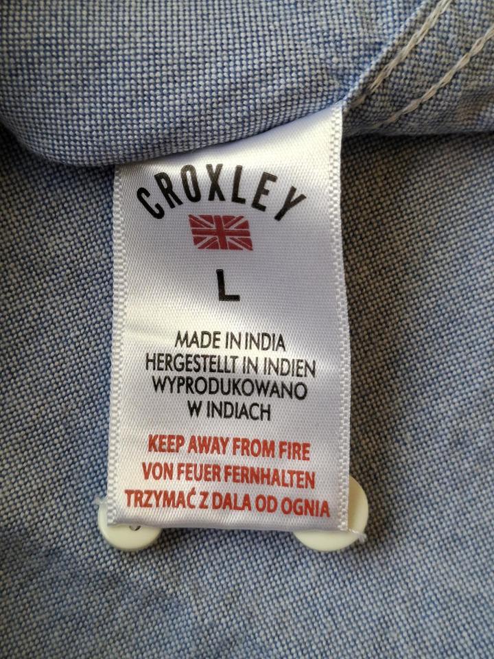 Мужская рубашка CROXLEY, размер L