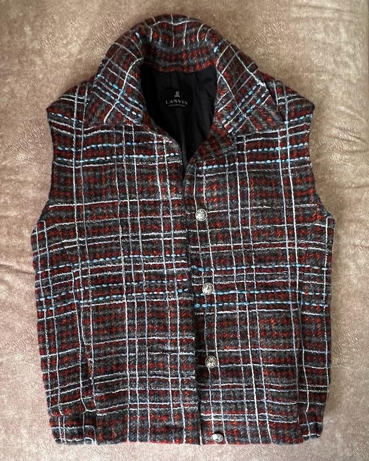 Эффектный жилет LANVIN Collection