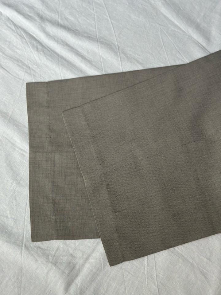 Бежевые классические брюки