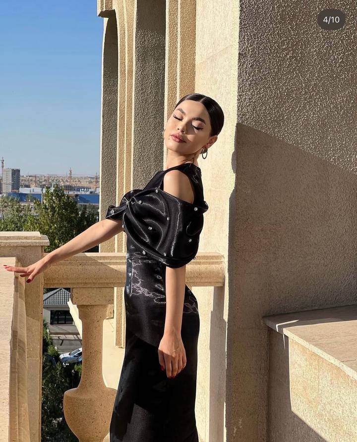 Черное платье Stylish