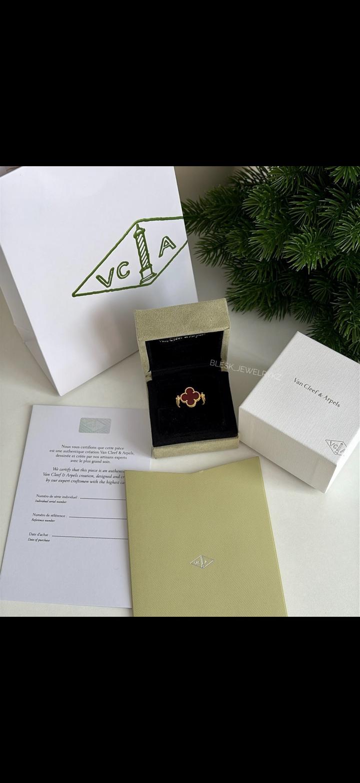 Van Cleef кольцо трансформер двухсторонние