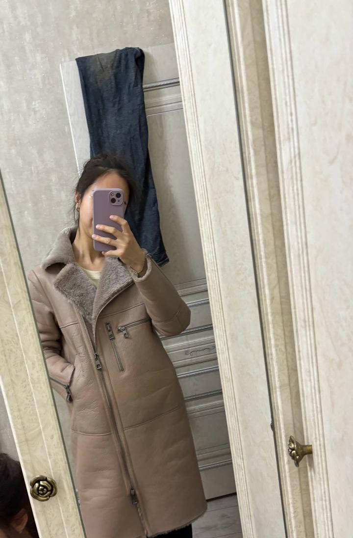 Натуральная кожа дубленка