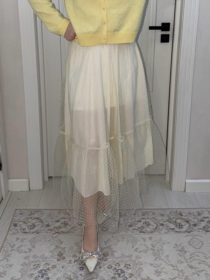 Белая юбка новая