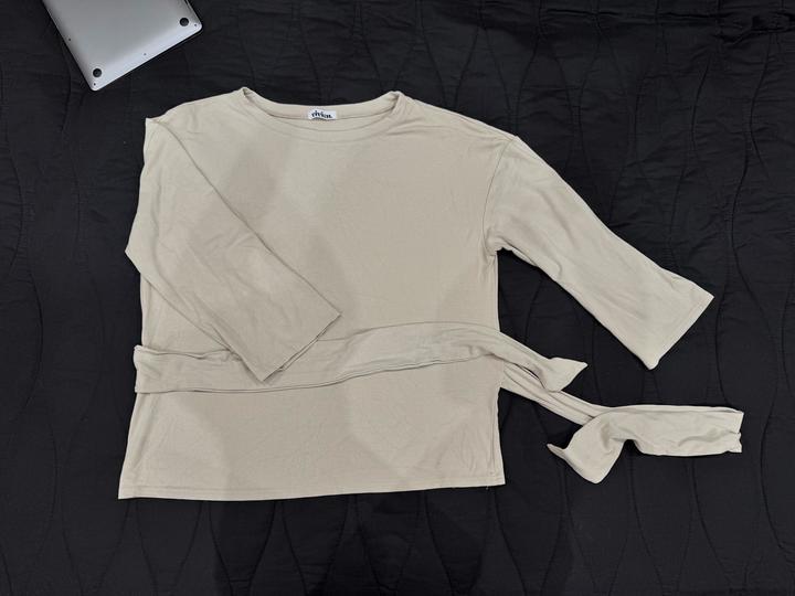 Лонгслив Vivien бежевый