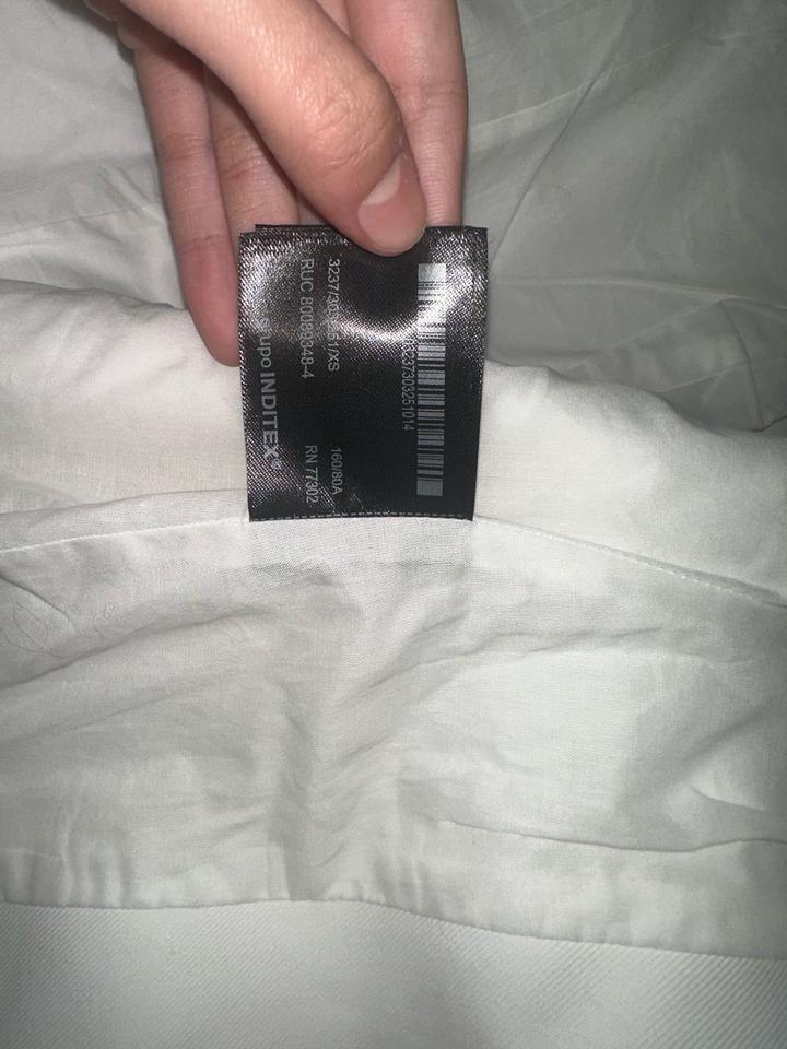 Белый костюм Zara