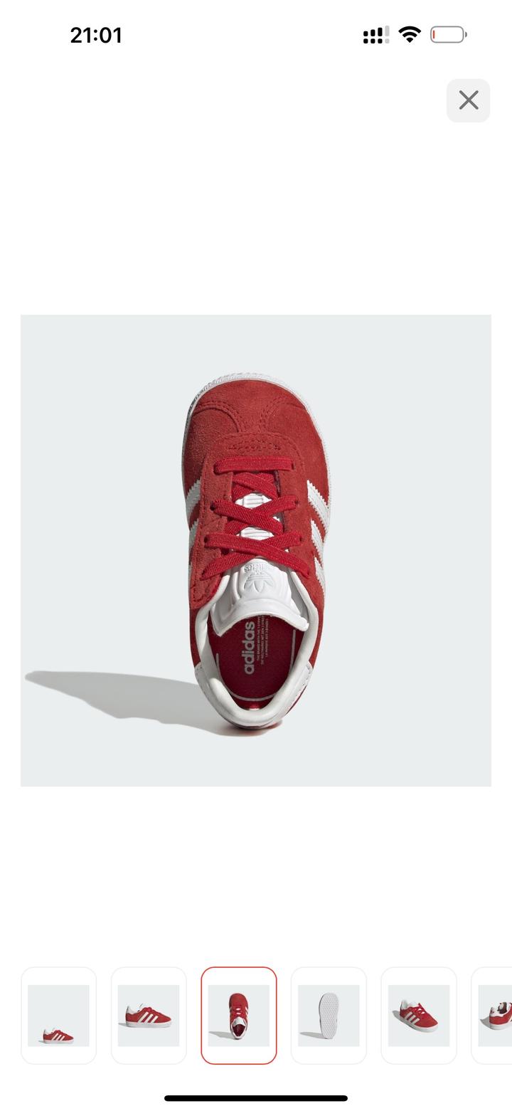 детские кроссовки adidas Gazelle19 р