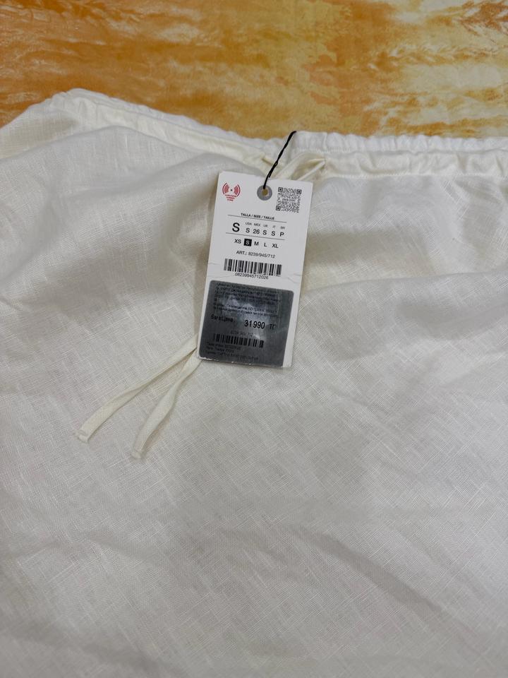 Новая юбка из льна Zara