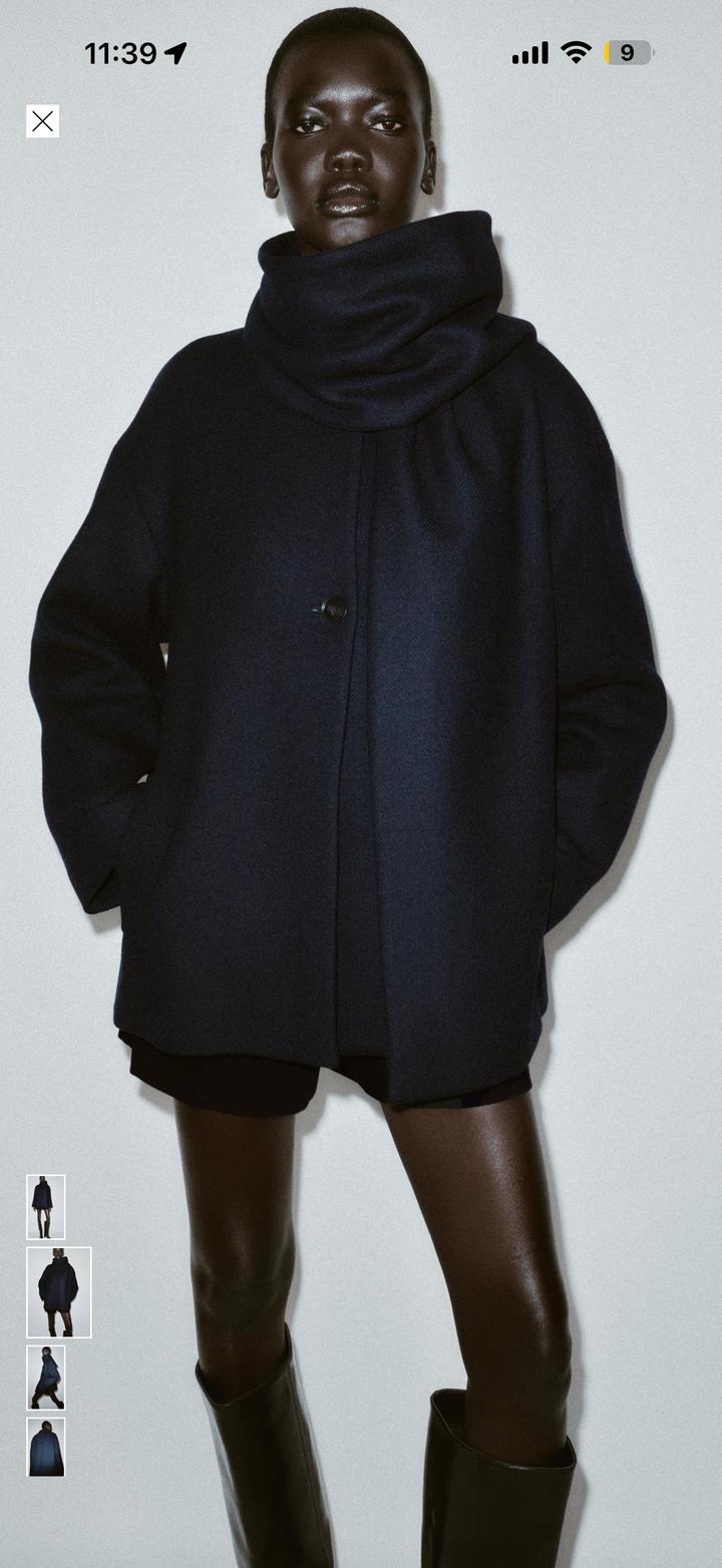 Новое пальто Zara S