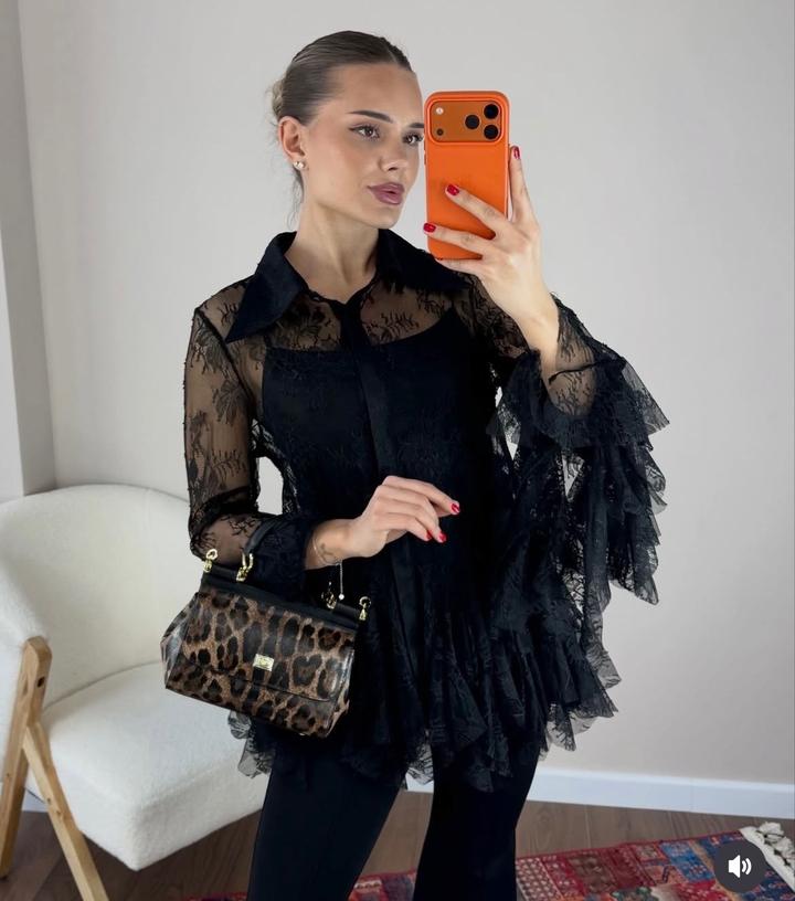 кружевная блузка