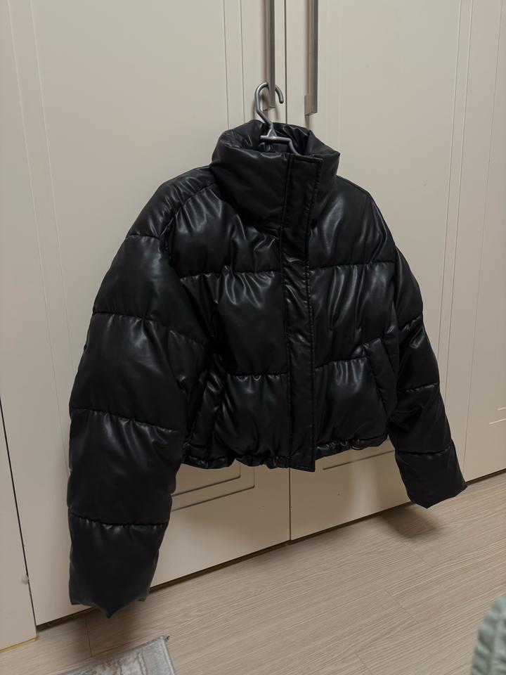 Куртка кожаная Oysho