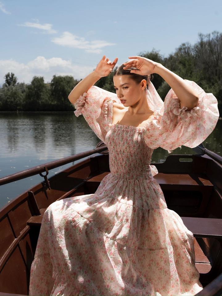 Цветочное платье от Ayarabbim