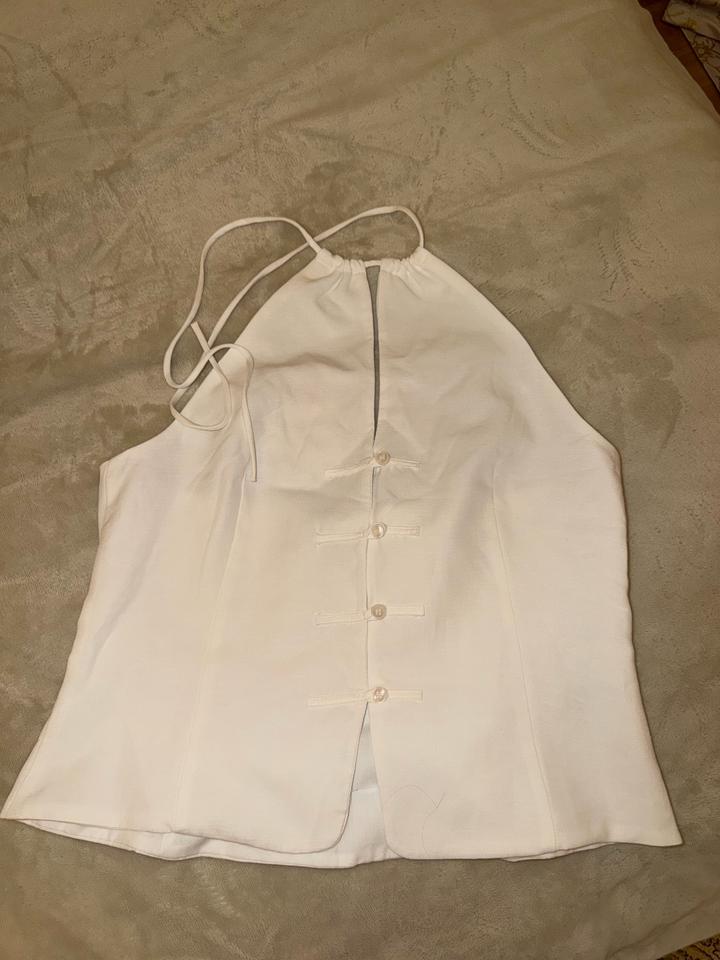 Топ льняной Zara