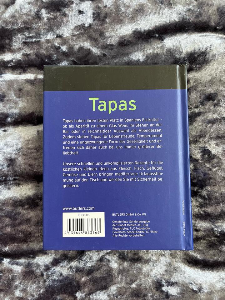 Книга рецептов Tapas - на немецком языке