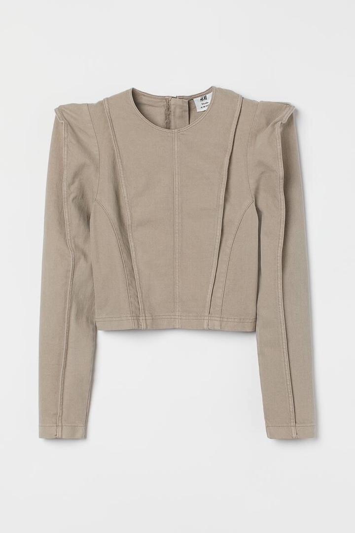 Джинсовый топ H&M Studio