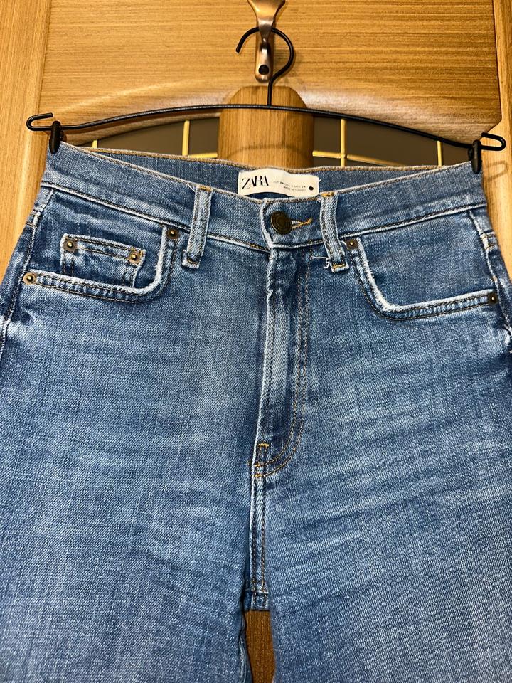 Джинсы высокая посадка