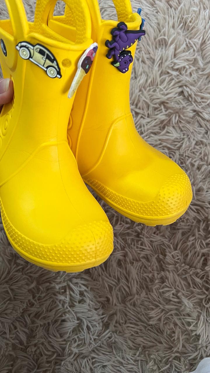 Crocs сапожки 9 размер (25-26рр)