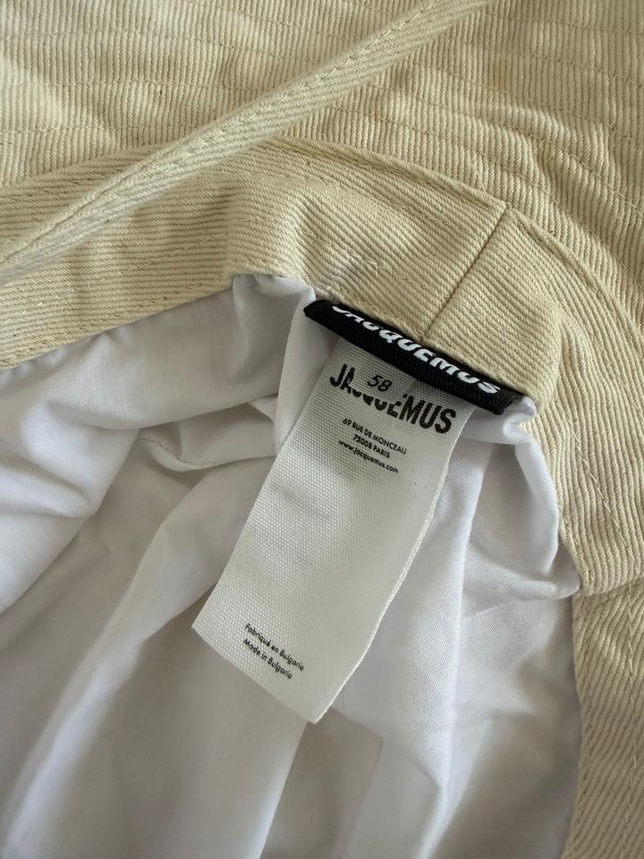 Панама Jacquemus оригинал , в кремовом оттенке