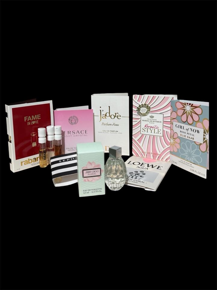Набор пробников духов Dior, Versace, Rabanne