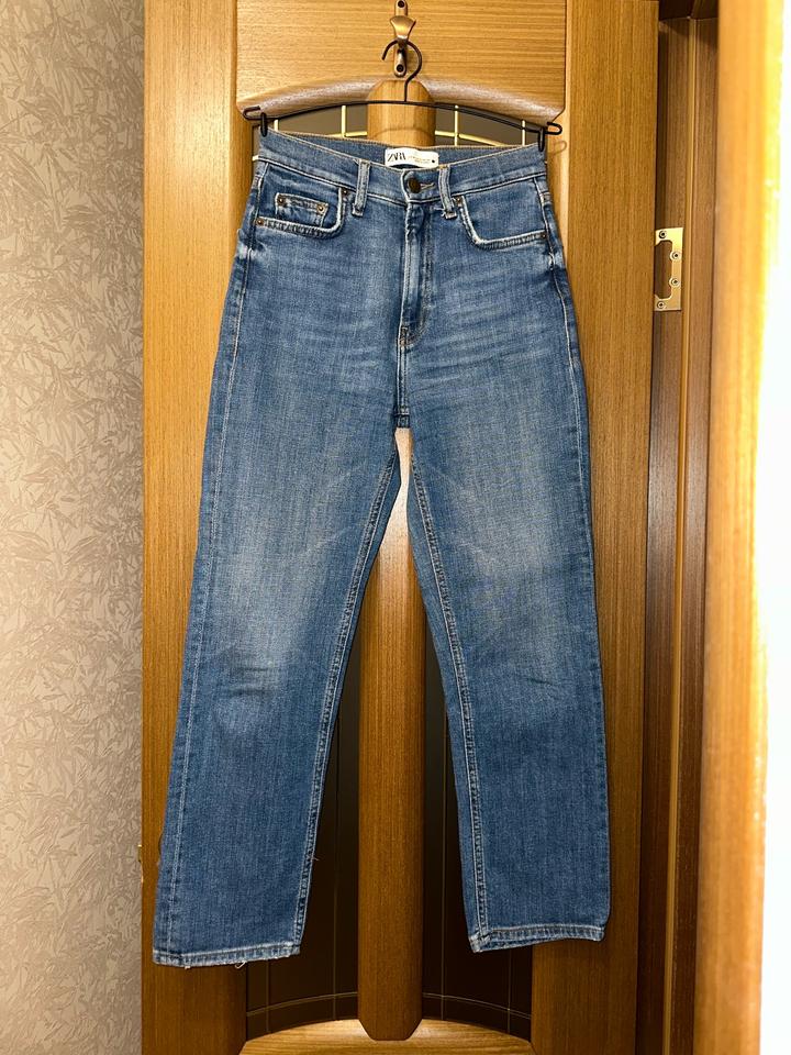 Джинсы высокая посадка