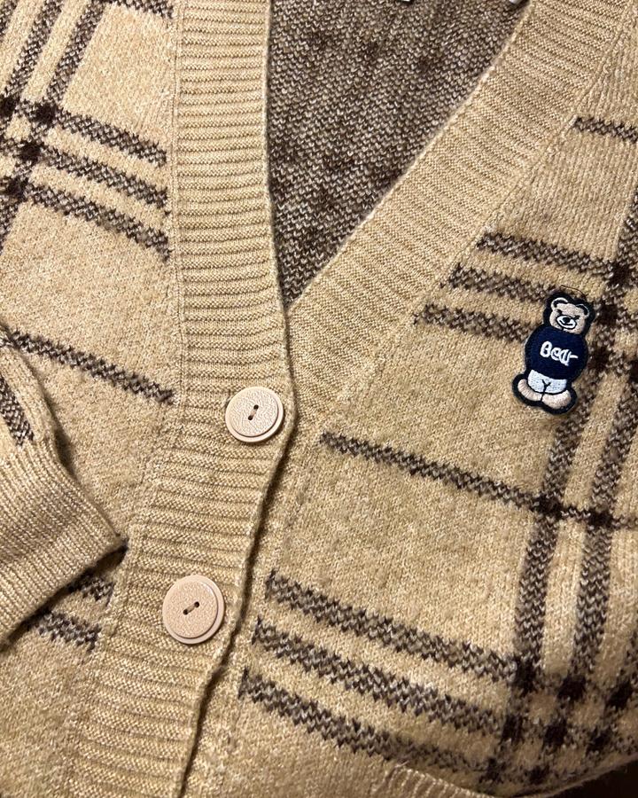 Эстетичный кардиган
