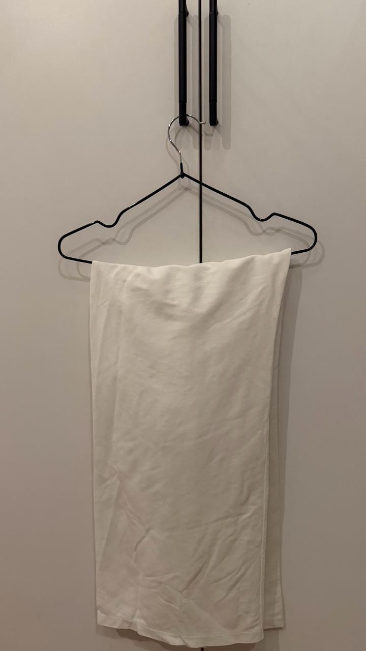 Белые женские брюки / кюлоты