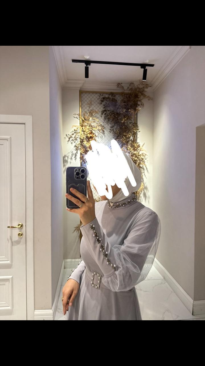 Платье длинное