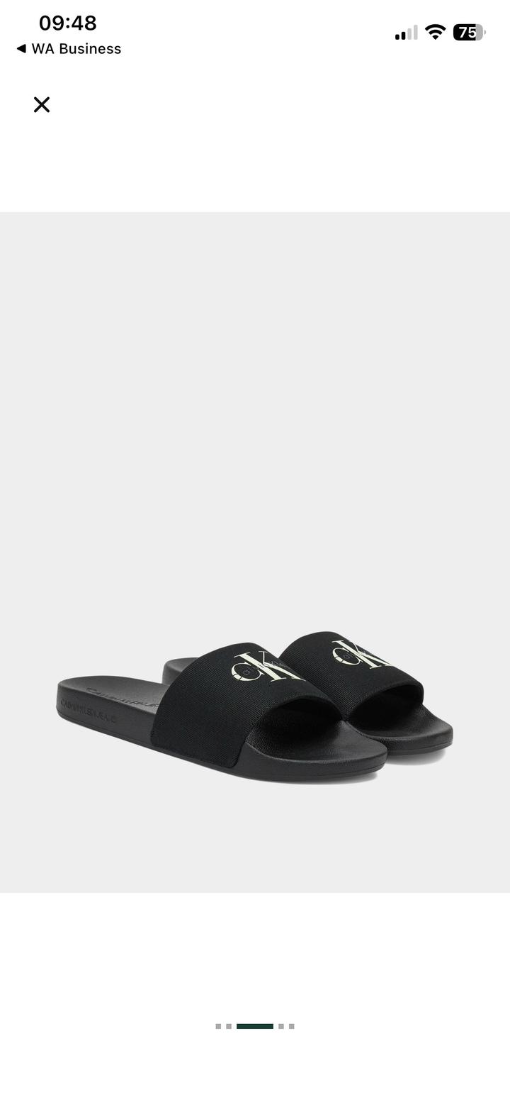 Мужские Шлепанцы Calvin Klein