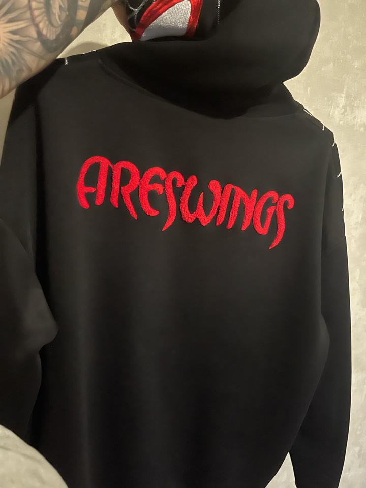 Зипка худи унисекс Ares Wings Spider Oversize