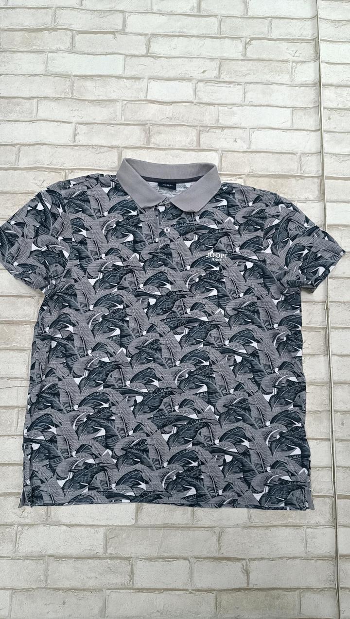 Мужская футболка поло с воротником хлопок