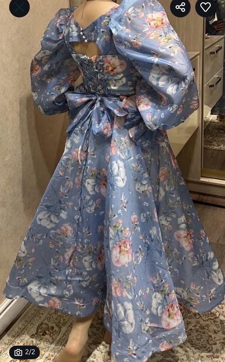 Пышное платье