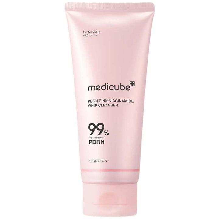 Пенка с ПДРН medicube PDRN Pink Niacinamide Whip Cleanser