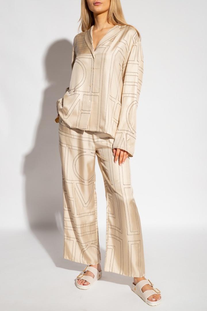 Toteme костюм бежевый