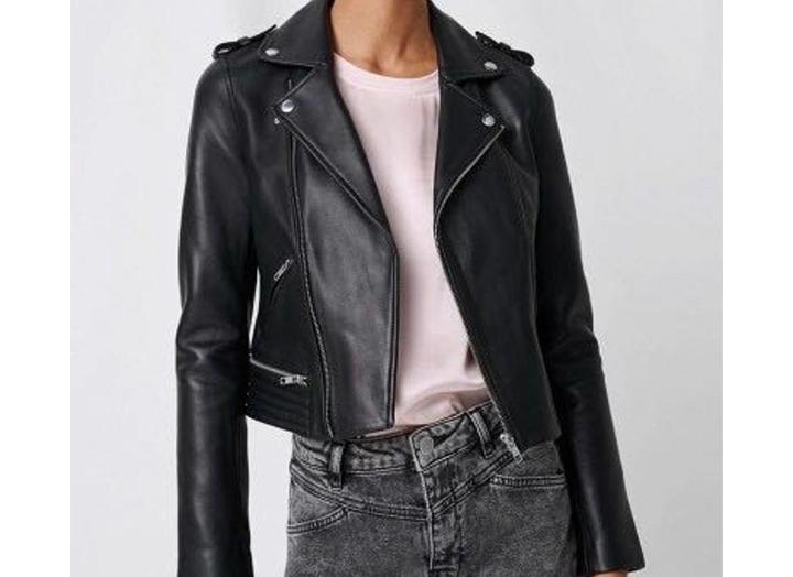 Кожанная куртка Maje