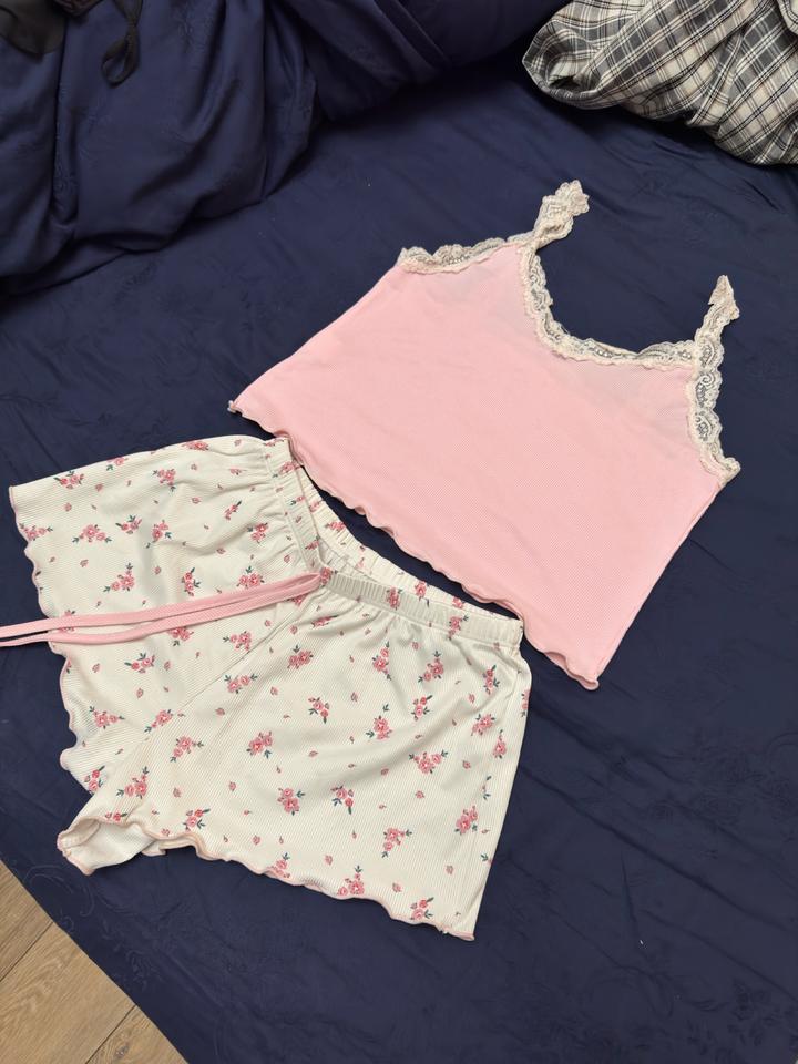 Пижама комплект шорты и топ