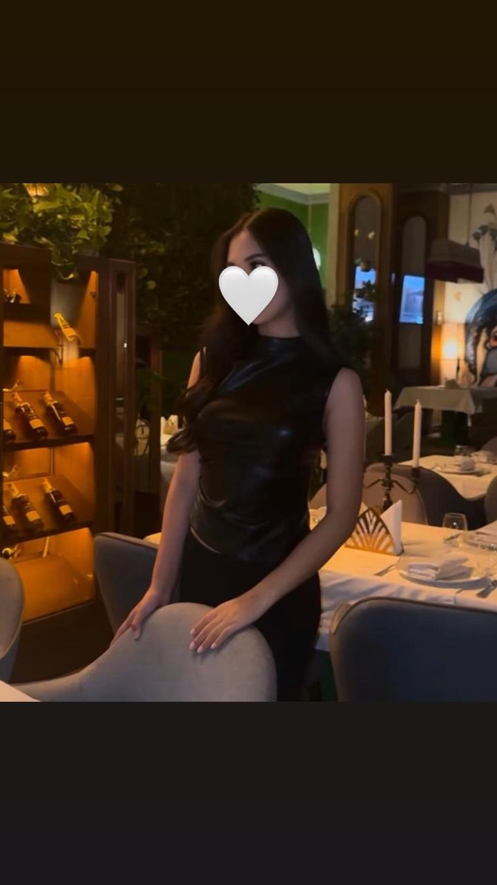 Bershka кожаный топ