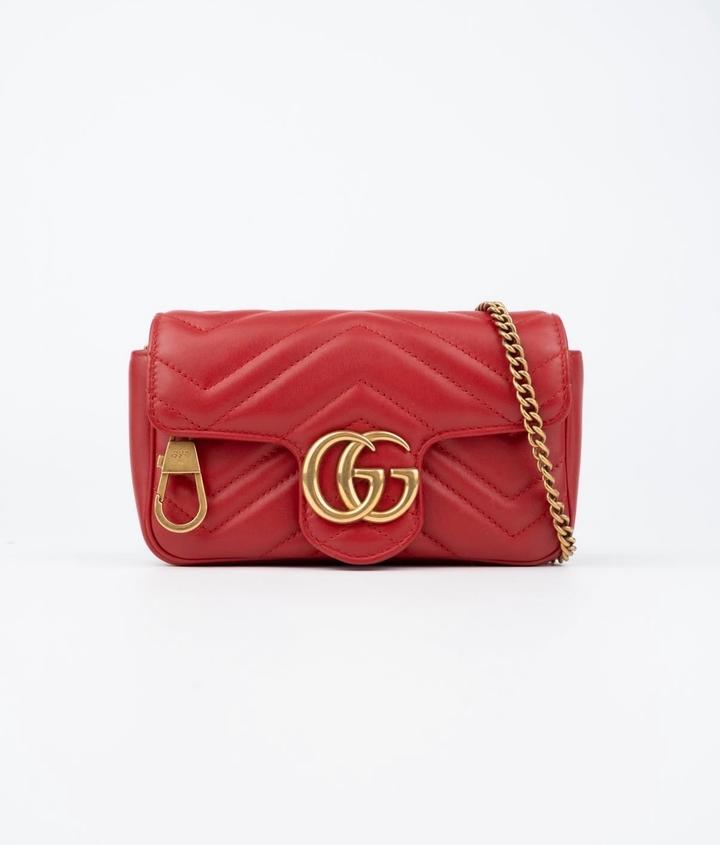 Gucci super mini gg marmont crossbody