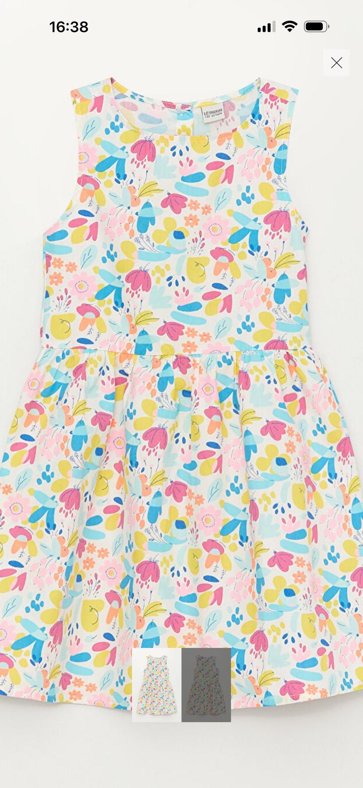 Новое Платье от LC Waikiki с этикеткой размер 98-104 см (3-4) года.