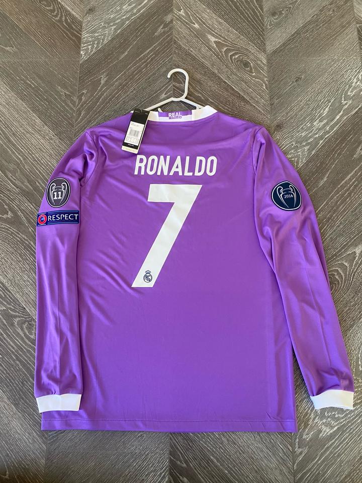 Real Madrid футбольное джерси CR7 финал 16/17