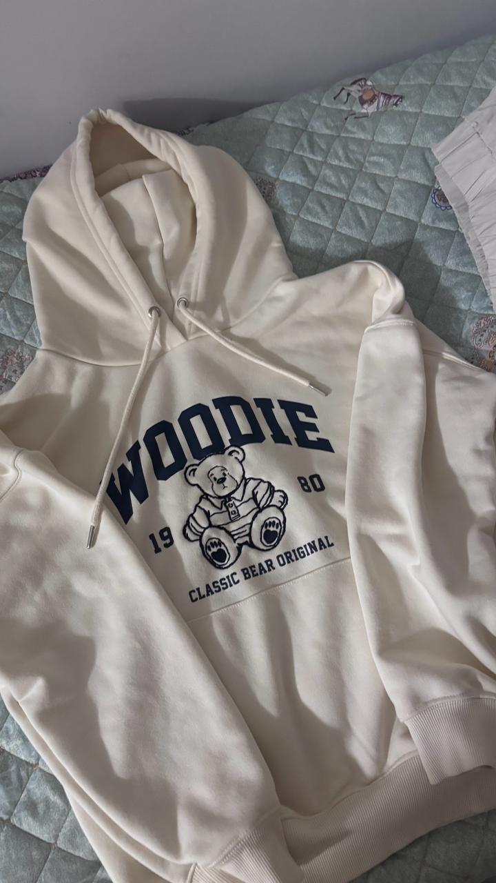 толстовка бежевая из кореи