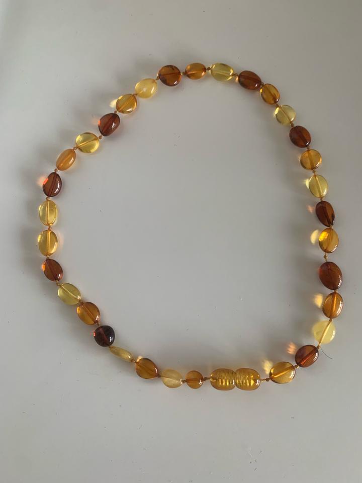 Бусы янтарные детские