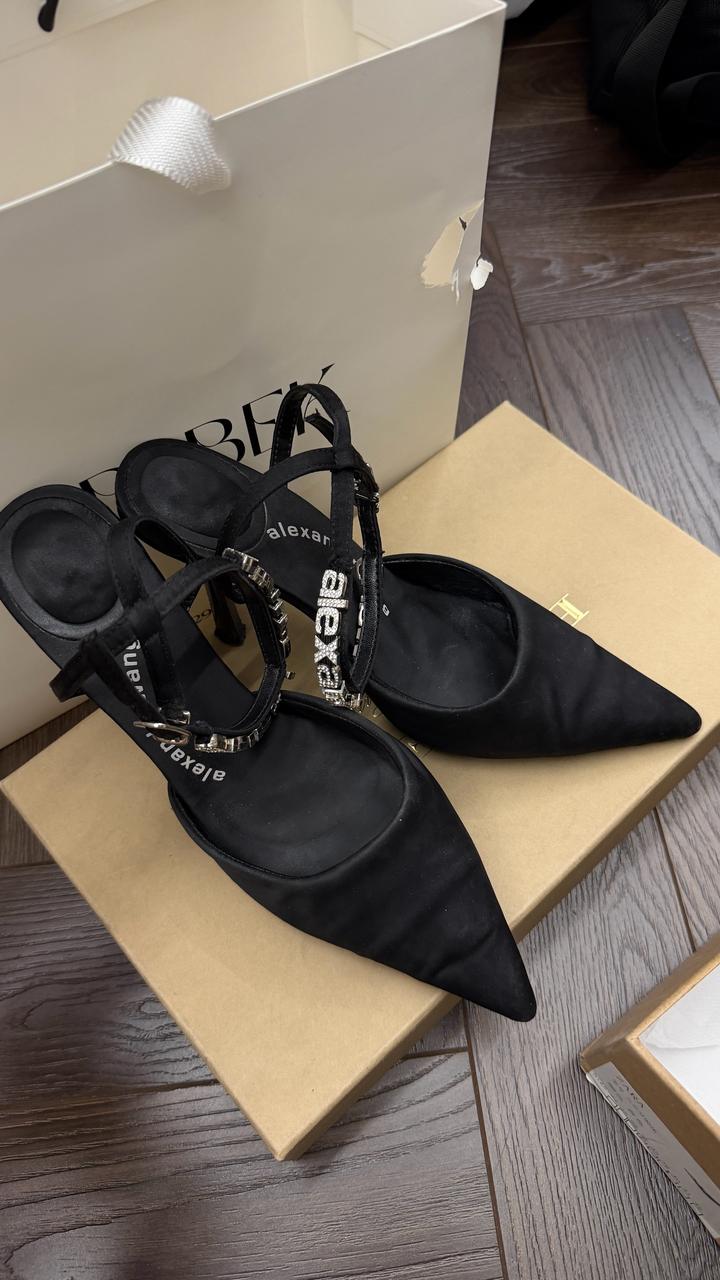 Туфли босоножки на каблуке Alexander Wang люкс копия размер 37